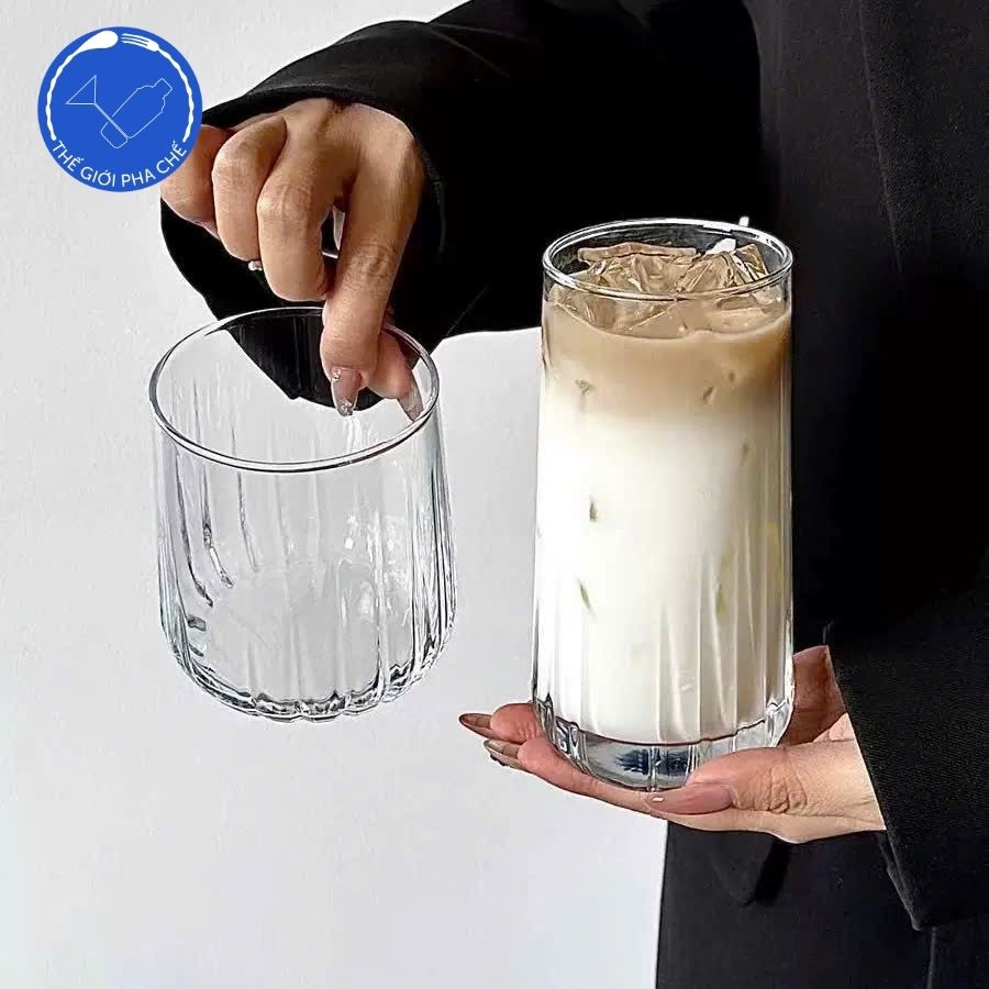 Ly bầu khía CH107 Bộ 6 cái 340ml