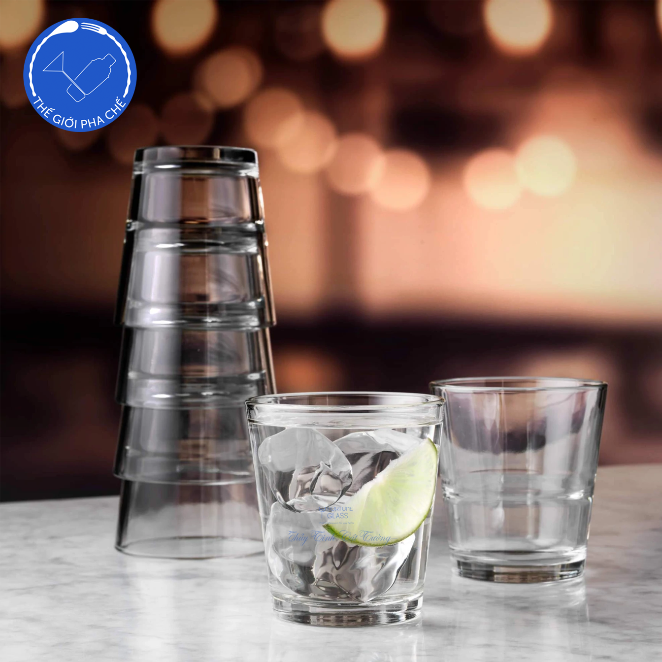 Ly thủy tinh Libbey Stacking DOF (Bộ 12c) 355ml - 15769 - TH Mỹ - 5