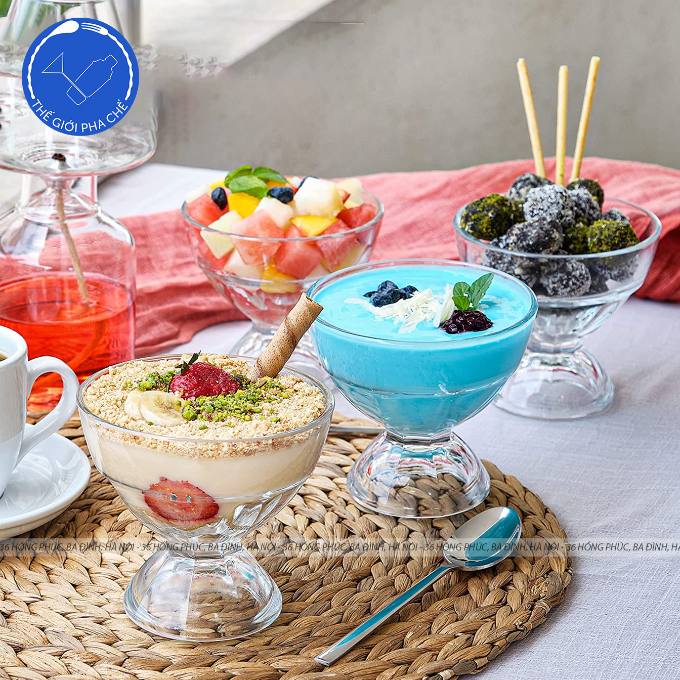 Ly thủy tinh Pasabahce Artic Ice Cream Cup (Bộ 6c) 315ml - 51108 - TH Thổ Nhĩ Kỳ - 8