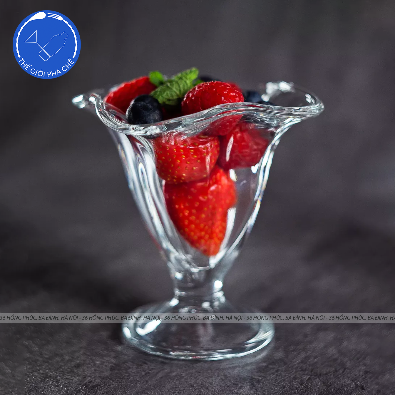 Ly thủy tinh Pasabahce Canada Sundae Glasses (Bộ 6c) 180ml - 51068 - SX Thổ Nhĩ Kỳ - 6