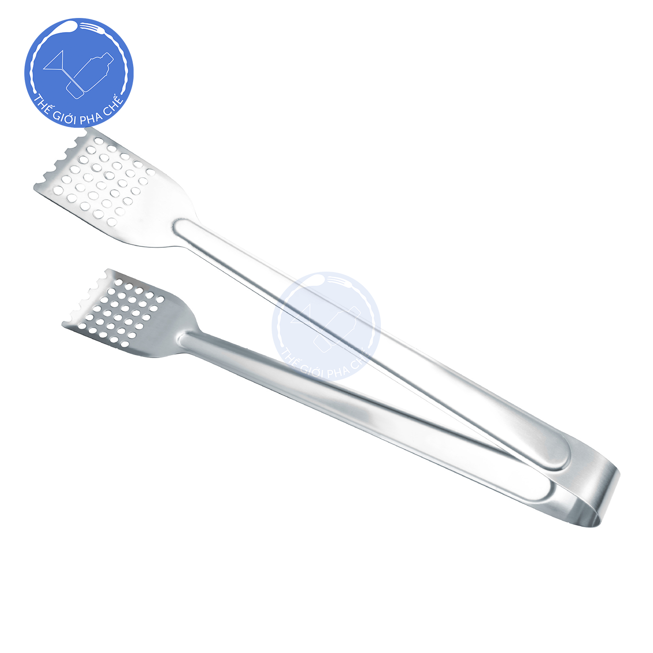 Gắp đá lỗ inox vuông
