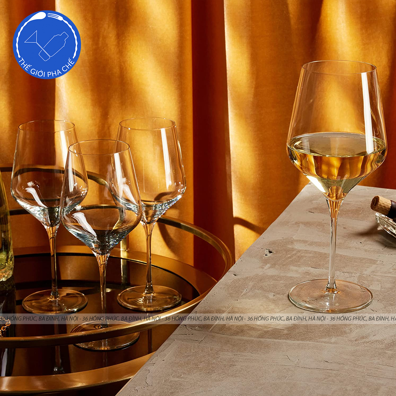 Ly thủy tinh Libbey Master Reserve Prism (Bộ 6c) 562ml - 9324 - TH Mỹ - 6