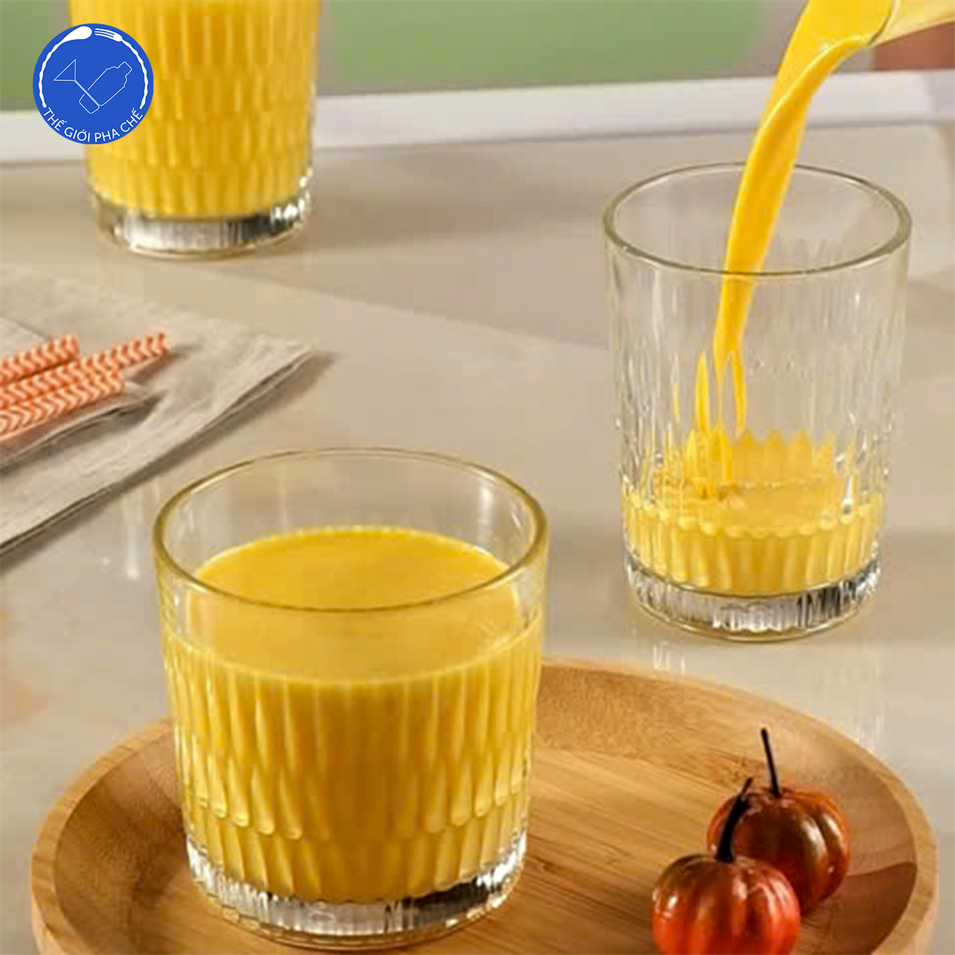 Ly thủy tinh Pasabahce Novalties RAIN Water Tumbler(Bộ 6c) 250ml - 1204320 - TH Thổ Nhỹ Kỳ - 2