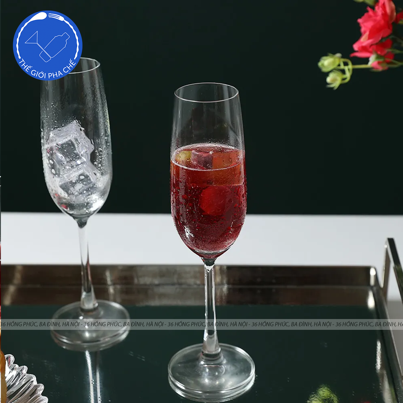 Ly thủy tinh Ocean Madison Flute Champagne  (Bộ 6c) 210ml - 015F07 - TH Thái Lan - 6