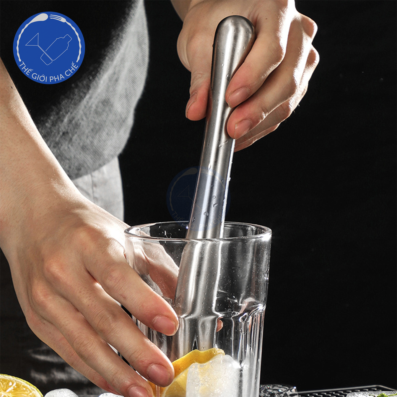 Chày dầm inox trơn - 4