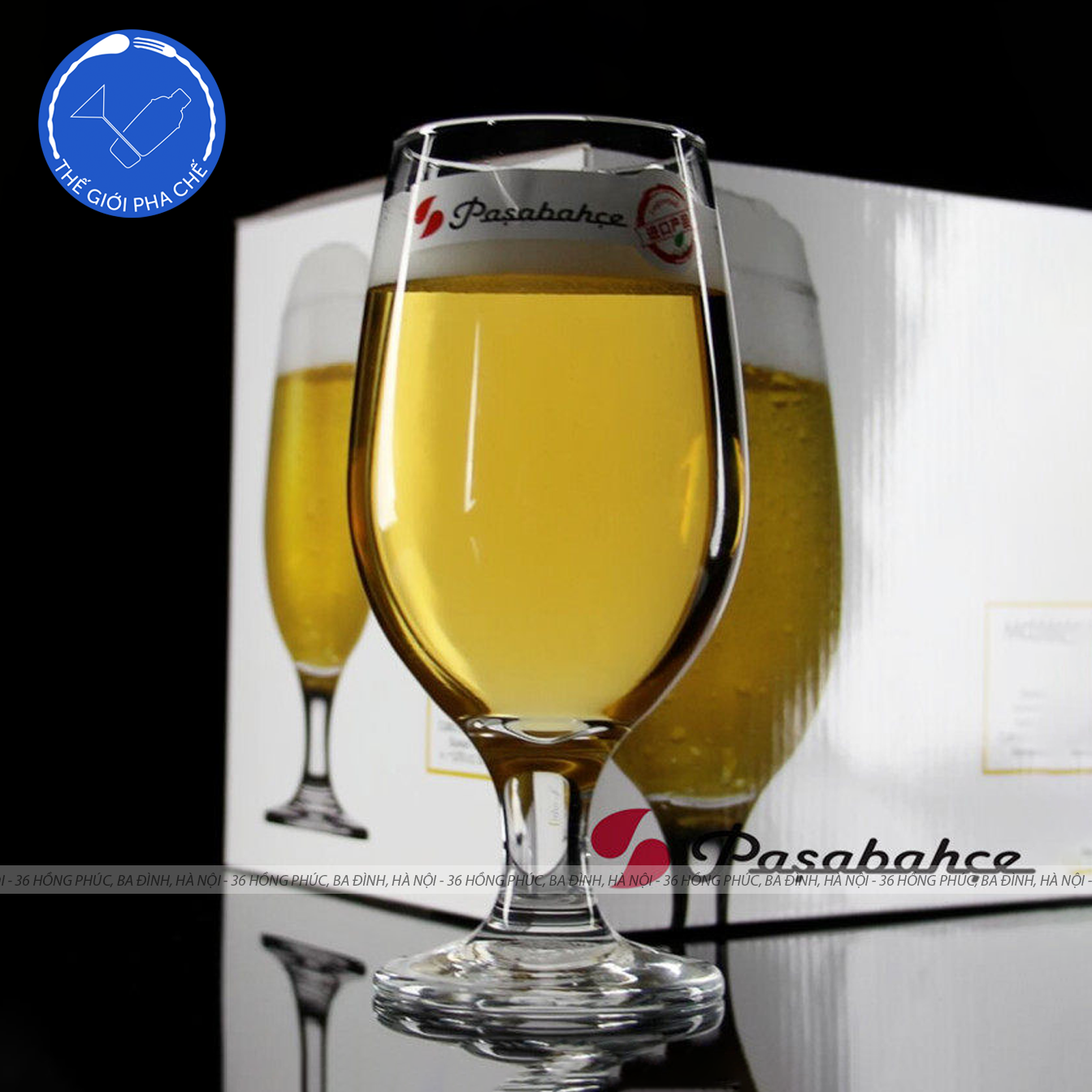 Ly thủy tinh Pasabahce Maldive Beer (Bộ 12c) 370ml - 44995 - TH Thổ Nhĩ Kỳ - 2