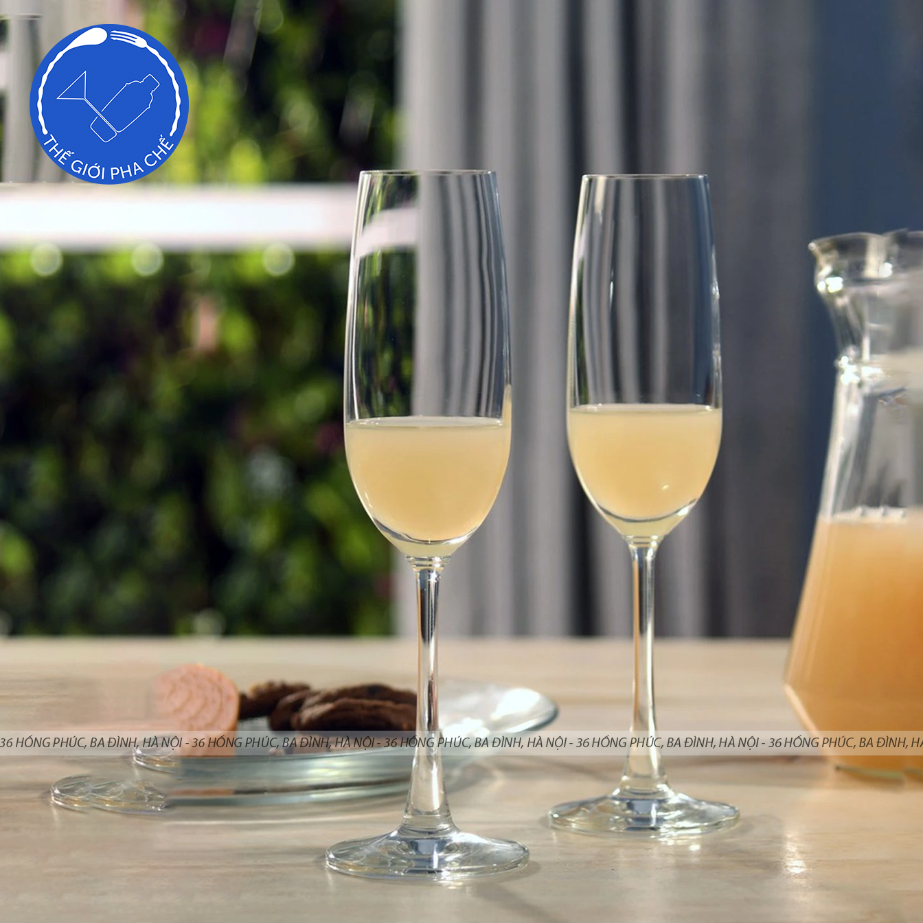 Ly thủy tinh Ocean Madison Flute Champagne  (Bộ 6c) 210ml - 015F07 - TH Thái Lan - 8