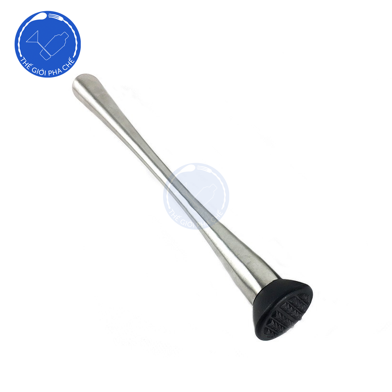 Chày dầm đầu loe inox - 2