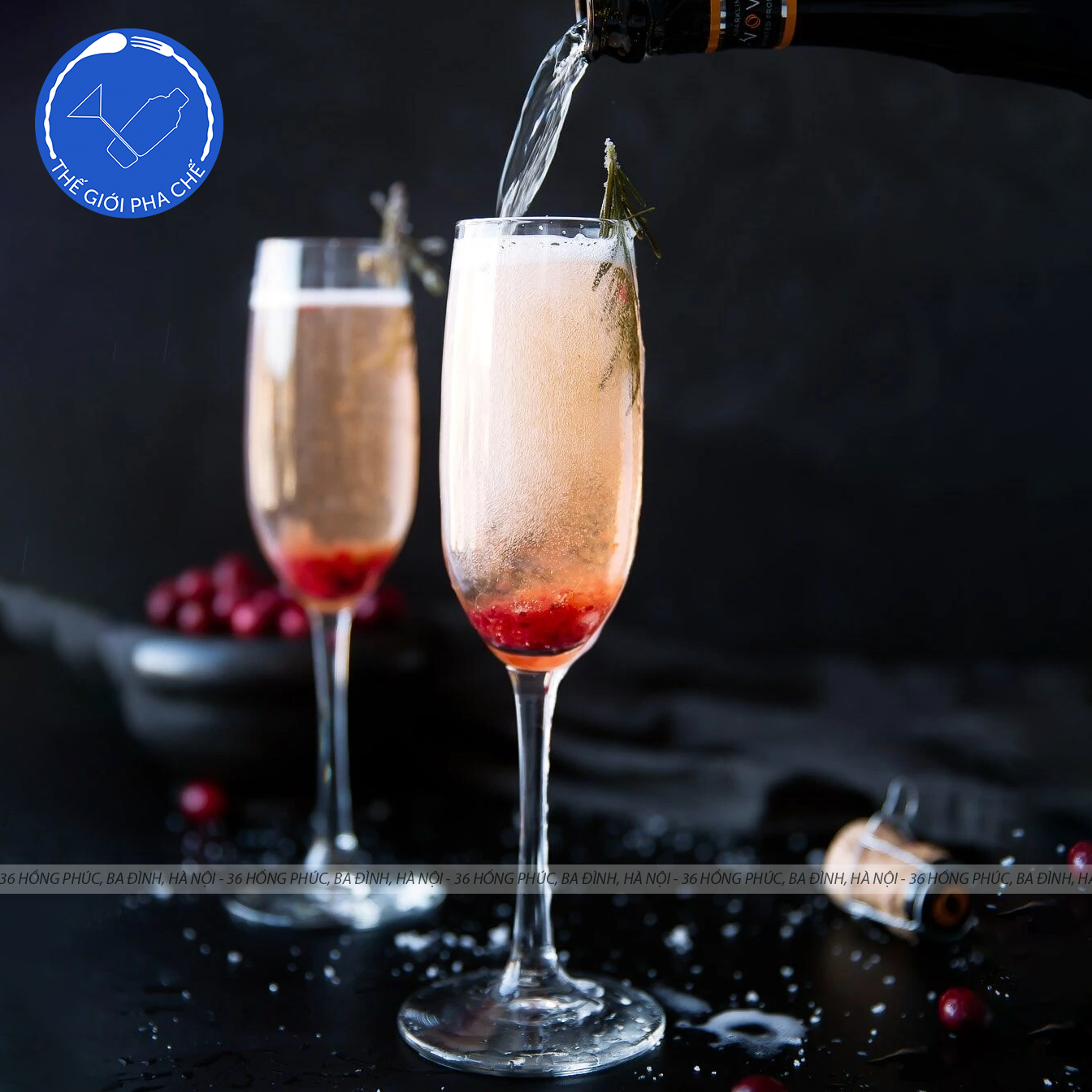 Ly thủy tinh Ocean Madison Flute Champagne  (Bộ 6c) 210ml - 015F07 - TH Thái Lan - 2