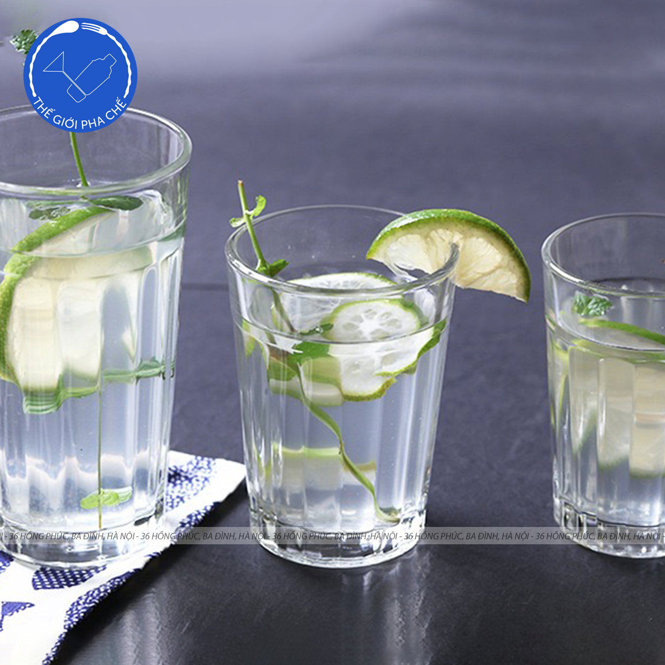 Ly thuỷ tinh Libbey Paneled Tumbler Juice Duratuff (Bộ 12c) 266ml - 15640 - TH Mỹ - 9