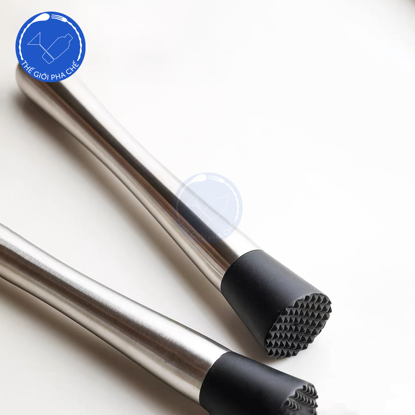 Chày dầm inox đầu vuông - 6