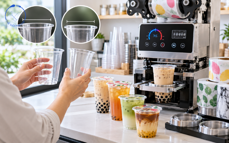 Các loại máy dập cốc