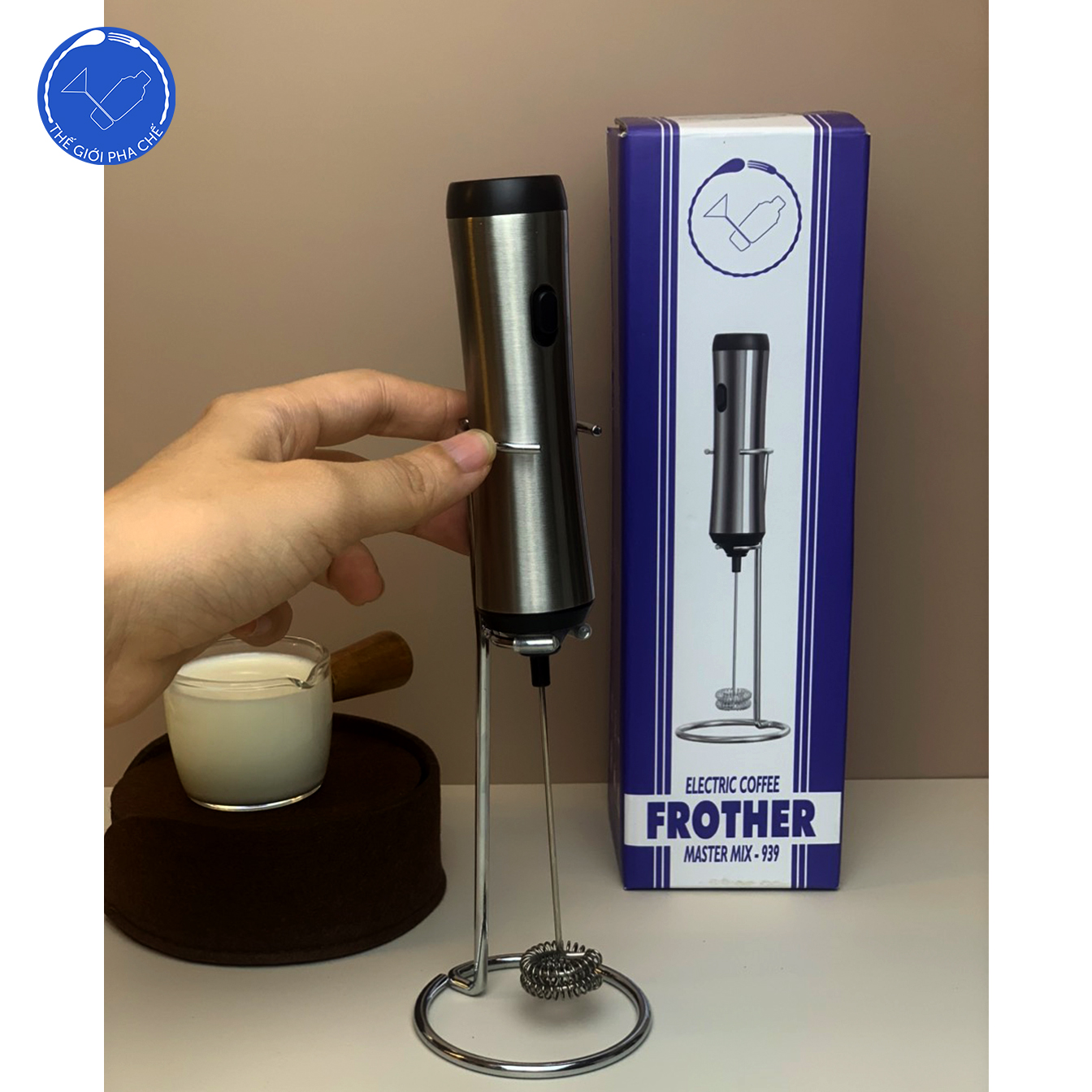 Máy đánh bọt cafe cầm tay MasterMix 939 2