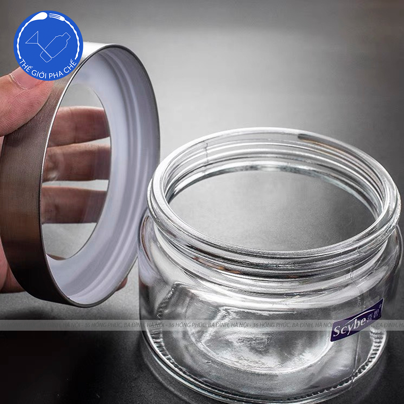 Lọ đựng thủy tinh nắp vặn (Cái) - SX Trung Quốc - 6