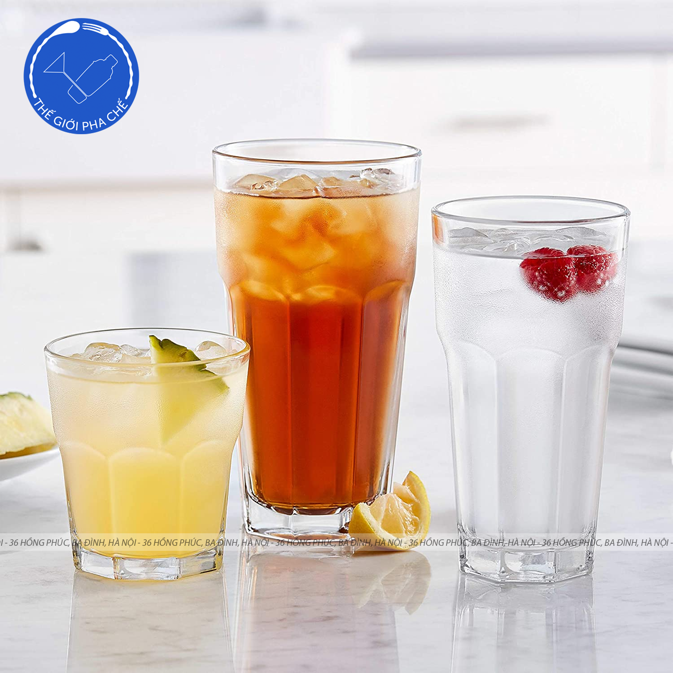 Ly thủy tinh Libbey Gibraltar Rocks Duratuf (Bộ 12c) 163ml - 15249 - TH Mỹ - 3