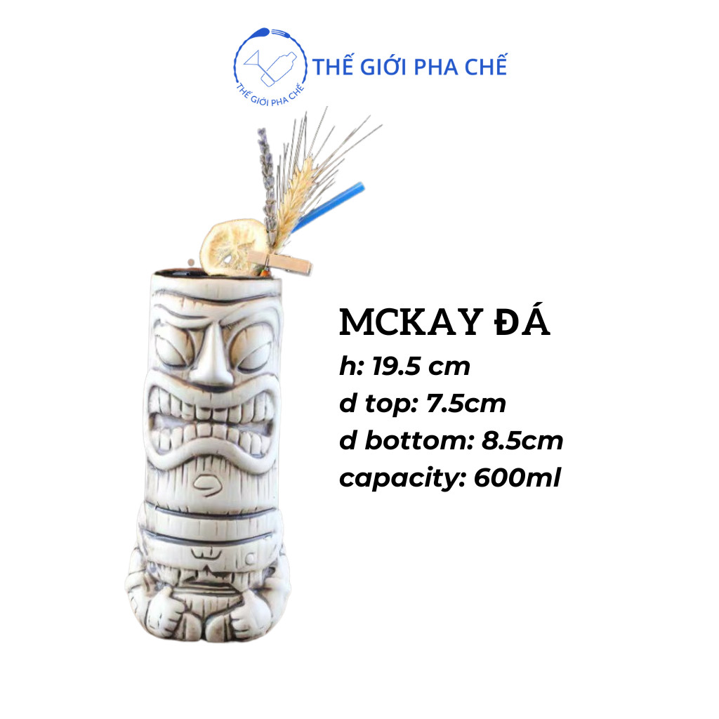 Ly Tiki Mug MCKay Đá - 2