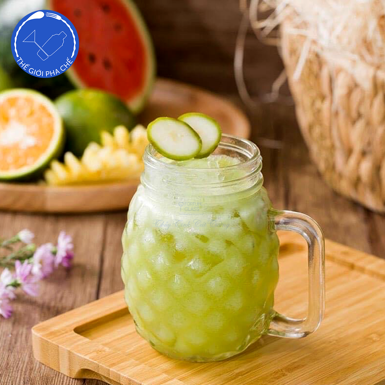Ca quai quả dứa (Cái)  400ml - CL047 - 2