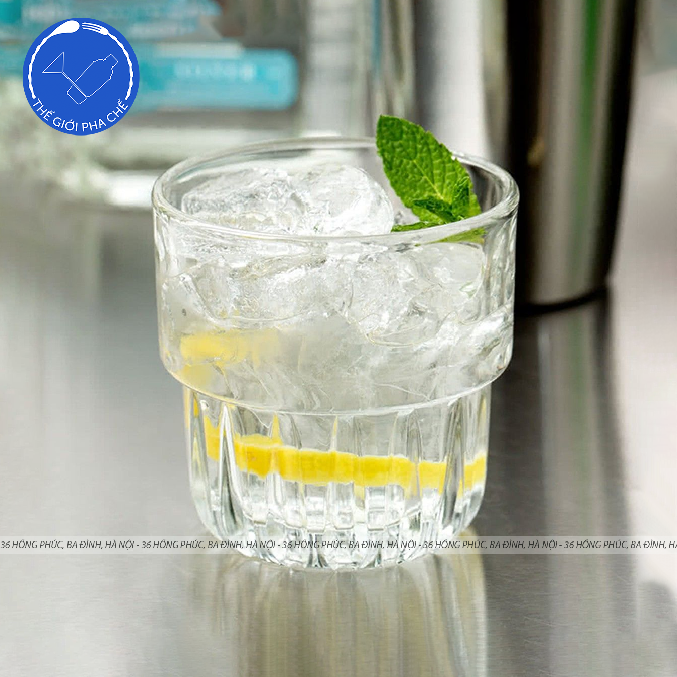 Ly thủy tinh có ngấn (Bộ 6c) 250ml - 1508 - 2