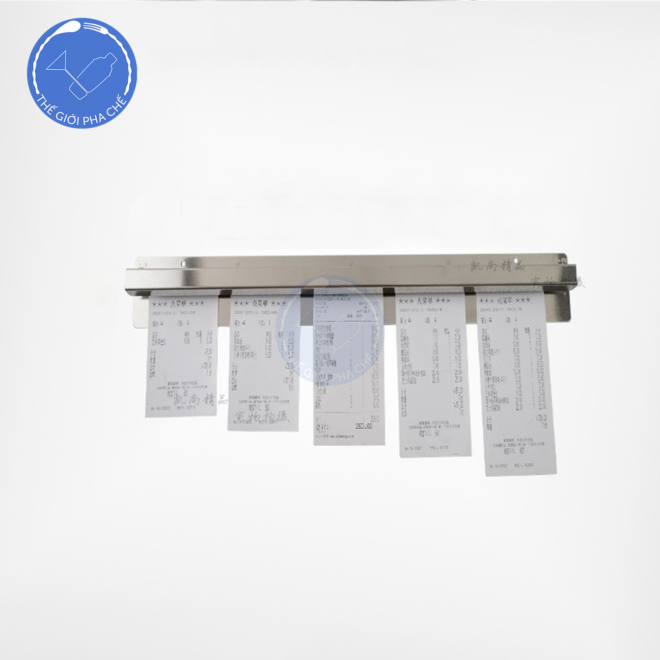 Thanh kẹp hóa đơn inox - 2
