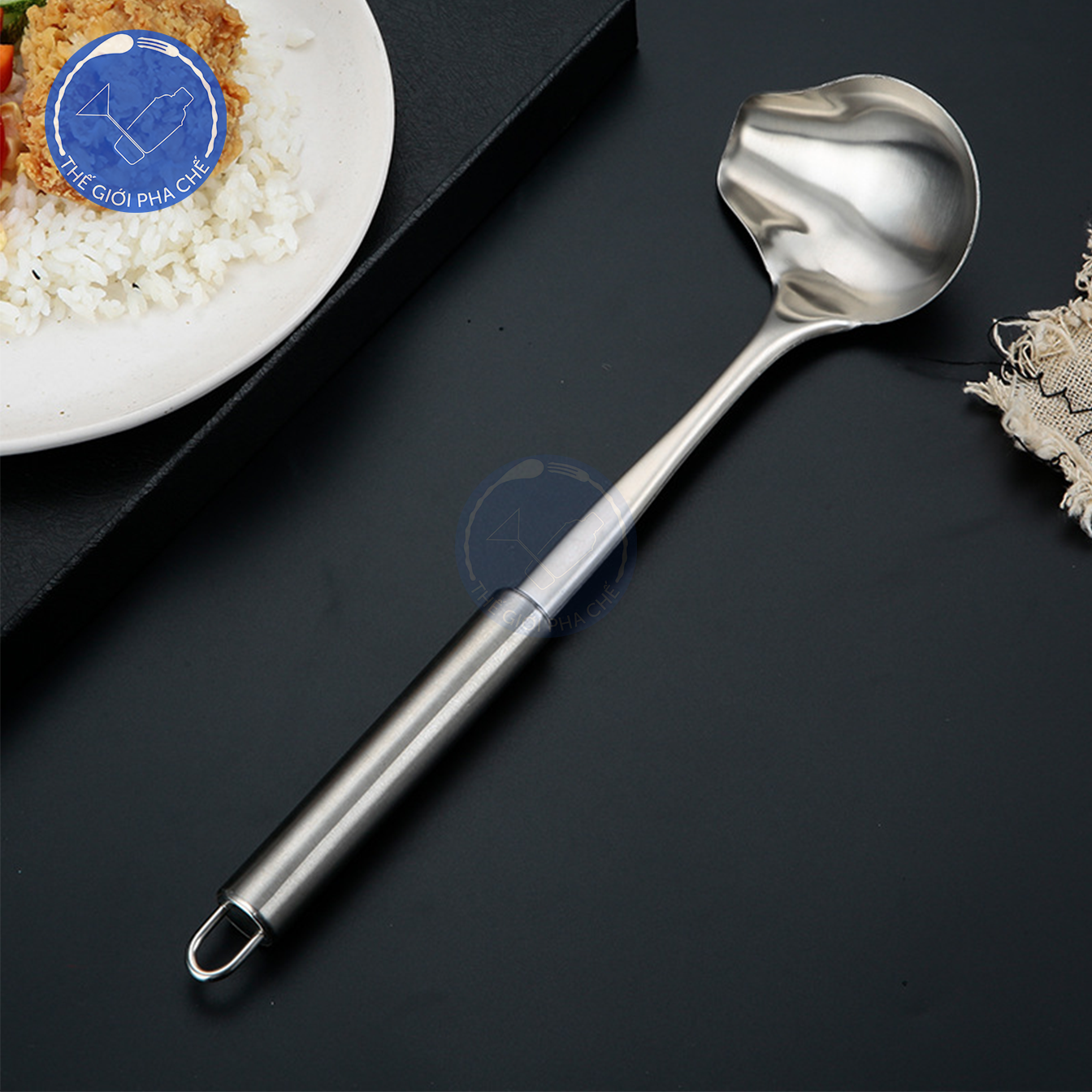 Muôi múc inox mỏ vịt - 8