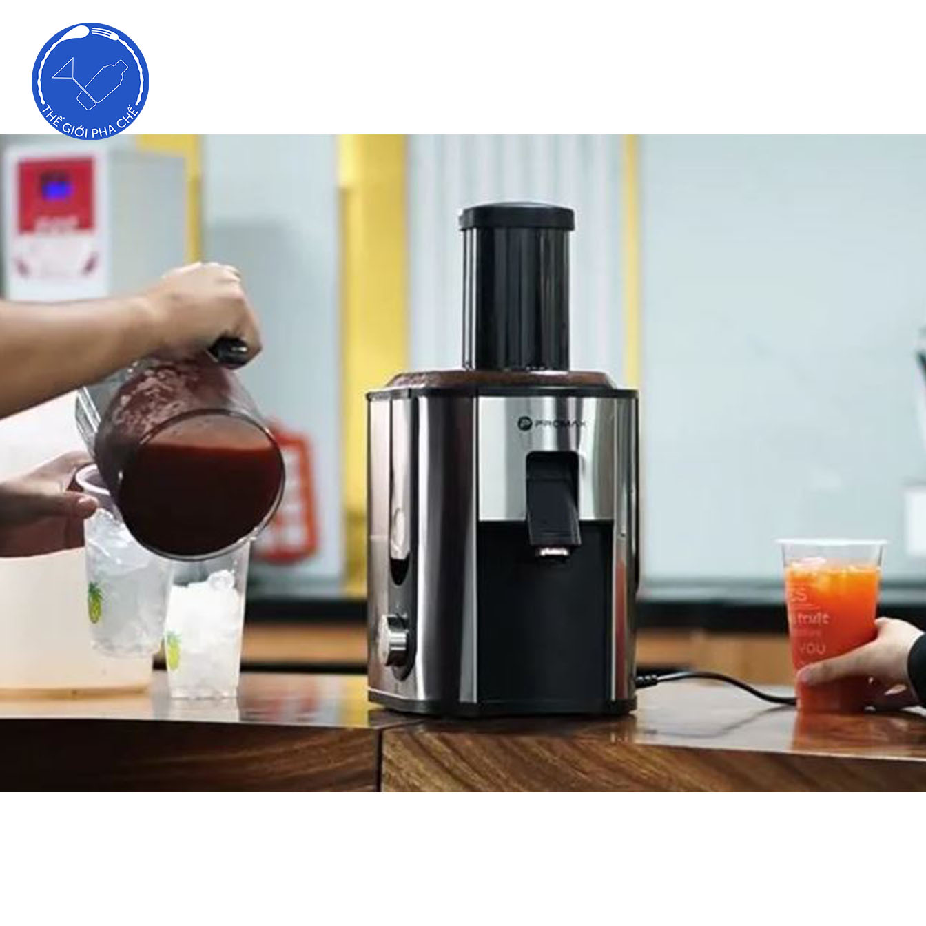 Máy ép chống xơ Promax PA-J800 2