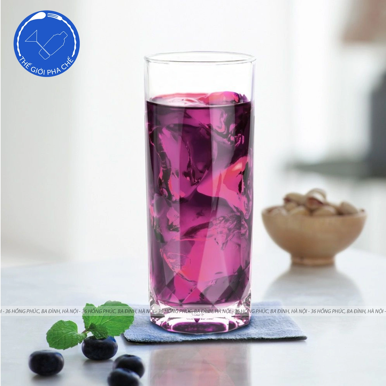 Ly thủy tinh Ocean Connexion Long Drink (Bộ 6c) - 430ml - P02809 - TH Thái Lan