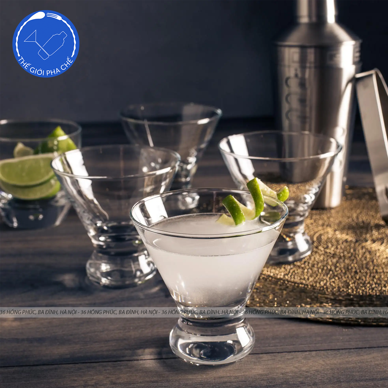 Ly thủy tinh Libbey Cosmopolitan (Bộ 12c) 244ml - 400 - TH Mỹ - 6