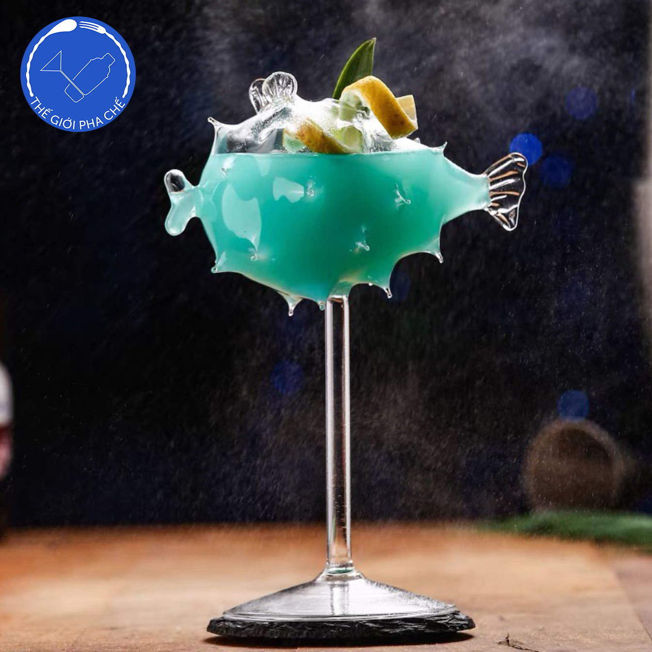 Ly Cocktail Hình Chú Cá (270ml) - CH072 - 4