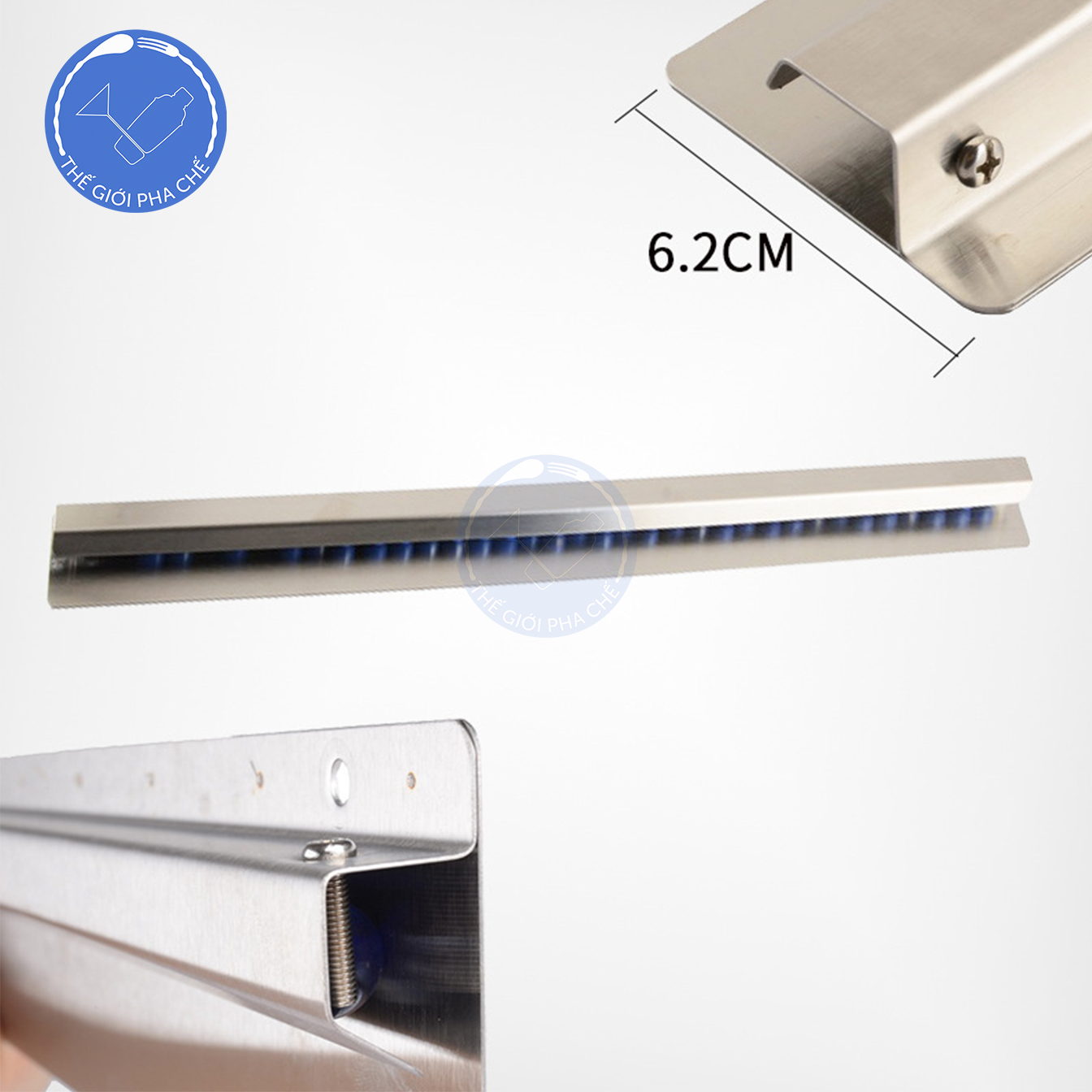 Thanh kẹp hóa đơn inox - 5