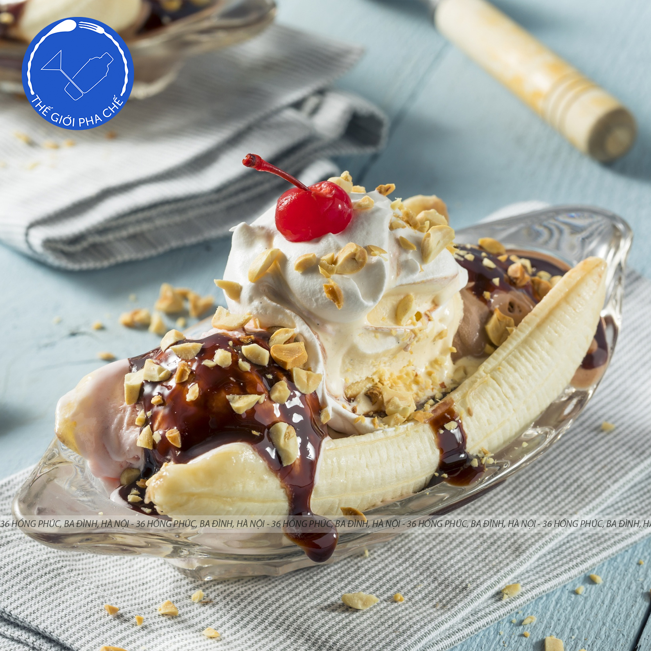 Ly thủy tinh Ocean Alaska Banana Split Dish (Bộ 6c) 350ml - P00116 - TH Thái Lan - 2