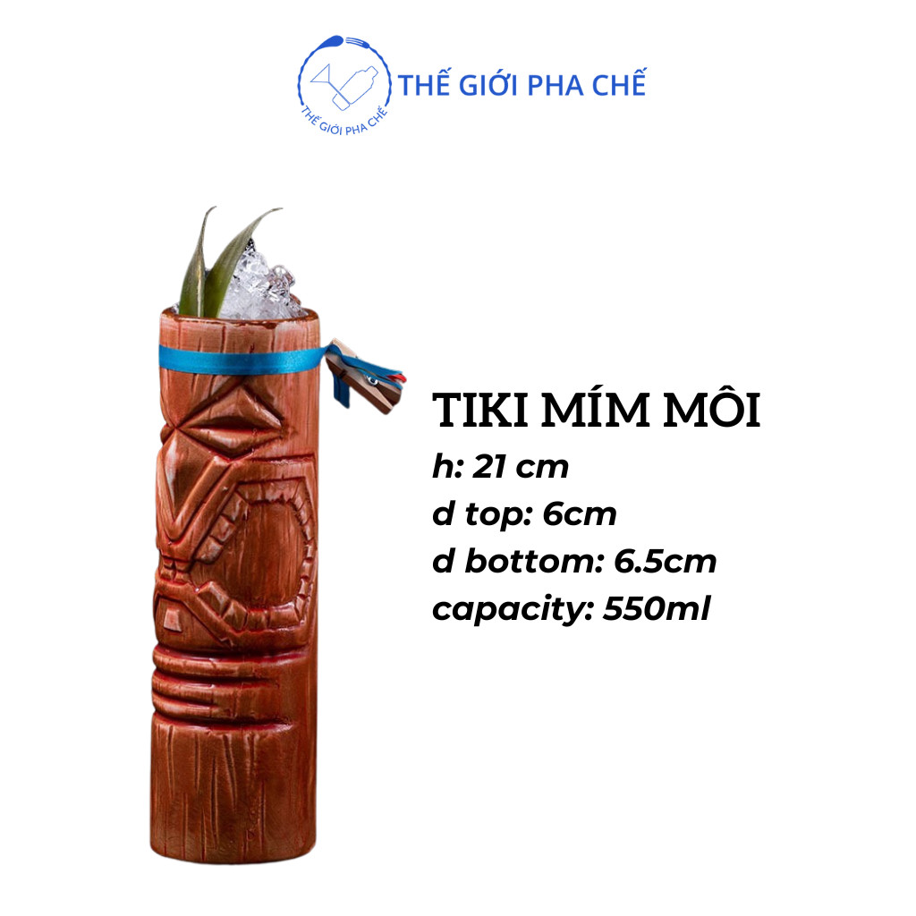 Ly Tiki Mug Mím Môi - 2