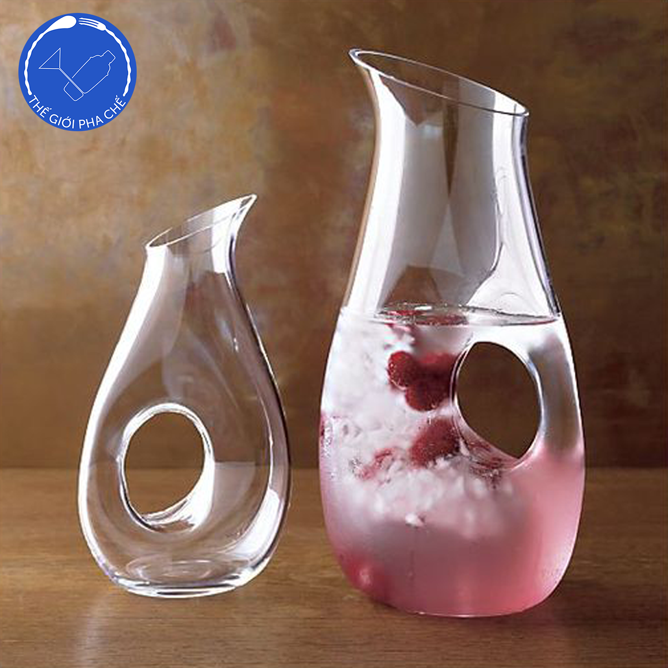 Bình Decanter Pasababhce Nude Crytal Karaf (1000ml) - 16670 - 3