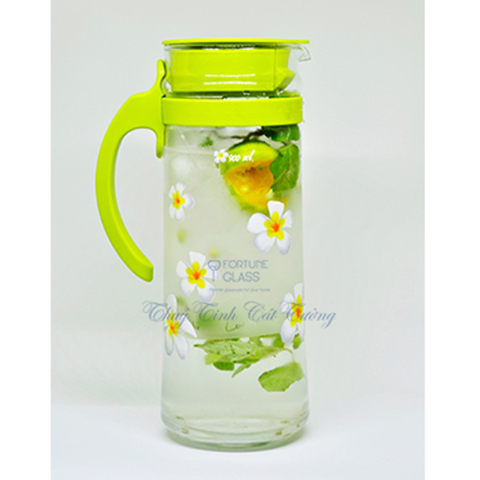 Bình thủy tinh Ocean Patio Pitcher  hoa (Cái) 1265ml - 3V1834401G0006- TH Thái Lan - 2