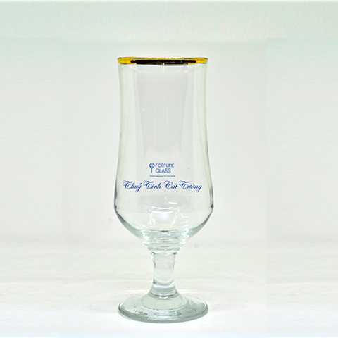 Ly bia viền vàng (Bộ 6c) 385ml - 44169V - SX Thổ Nhĩ Kỳ - 2
