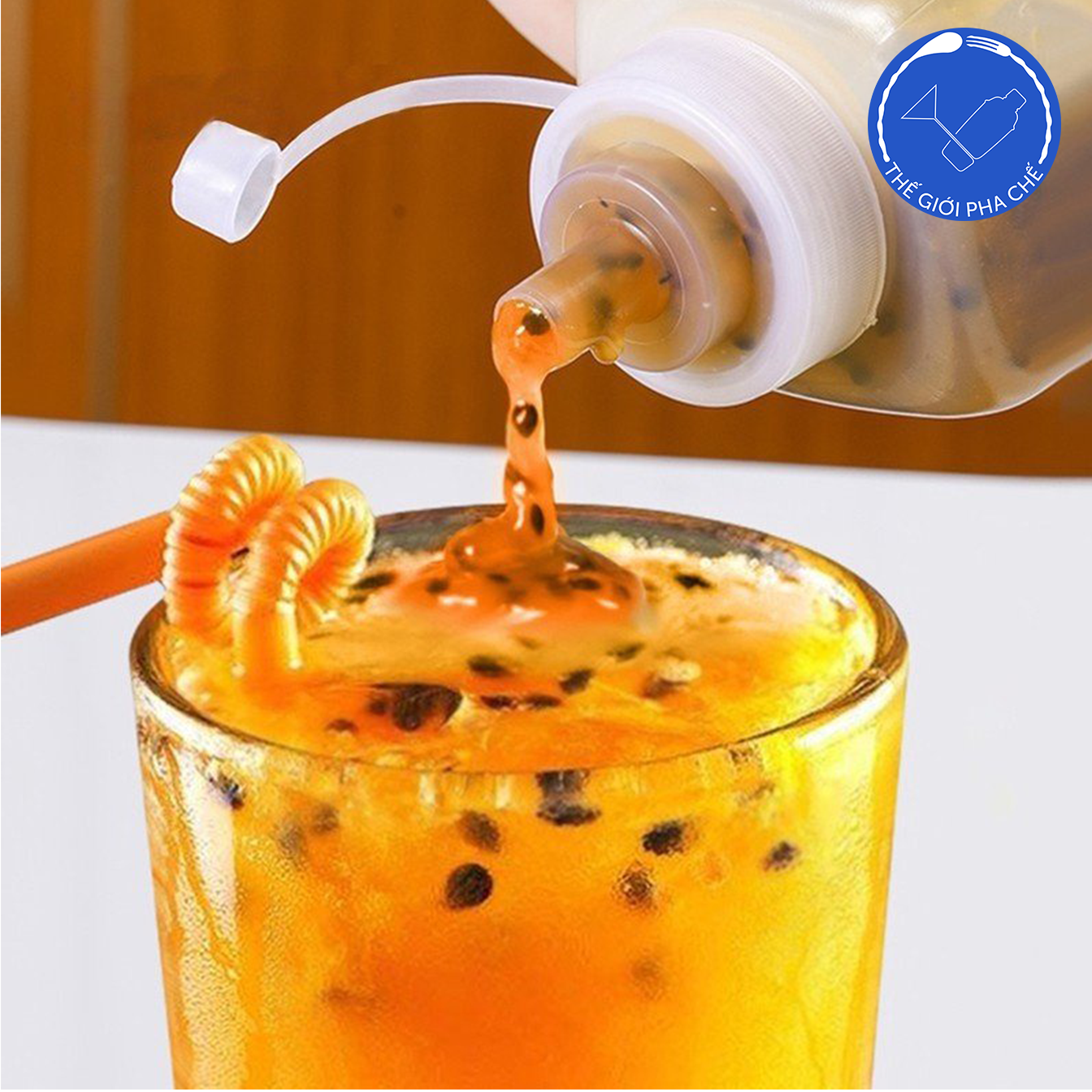 Bình đựng chất lỏng vòi rộng - 6