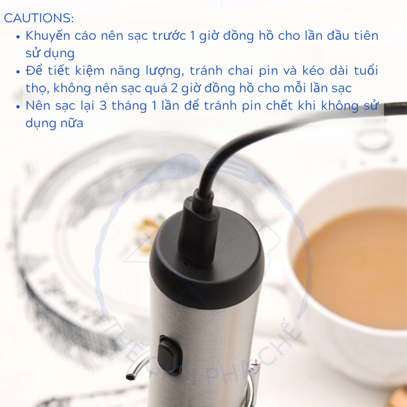Máy đánh bọt cafe cầm tay