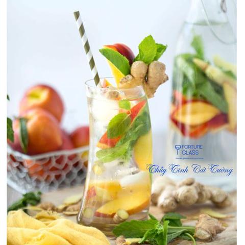 Ly thủy tinh dáng nghiêng 455ml (Bộ 6 cái) - EY550   - 2