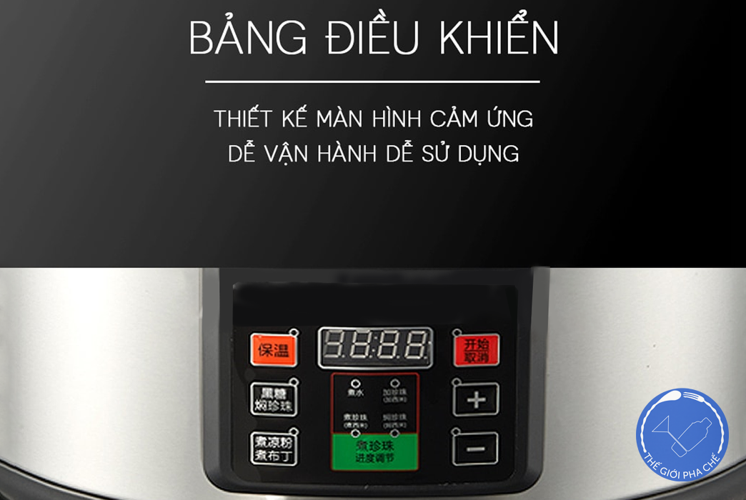 Nồi nấu Aonuosi hệ thống điều khiển thông minh, bàn phím cảm ứng dễ sử dụng chỉ với 1 thao tác