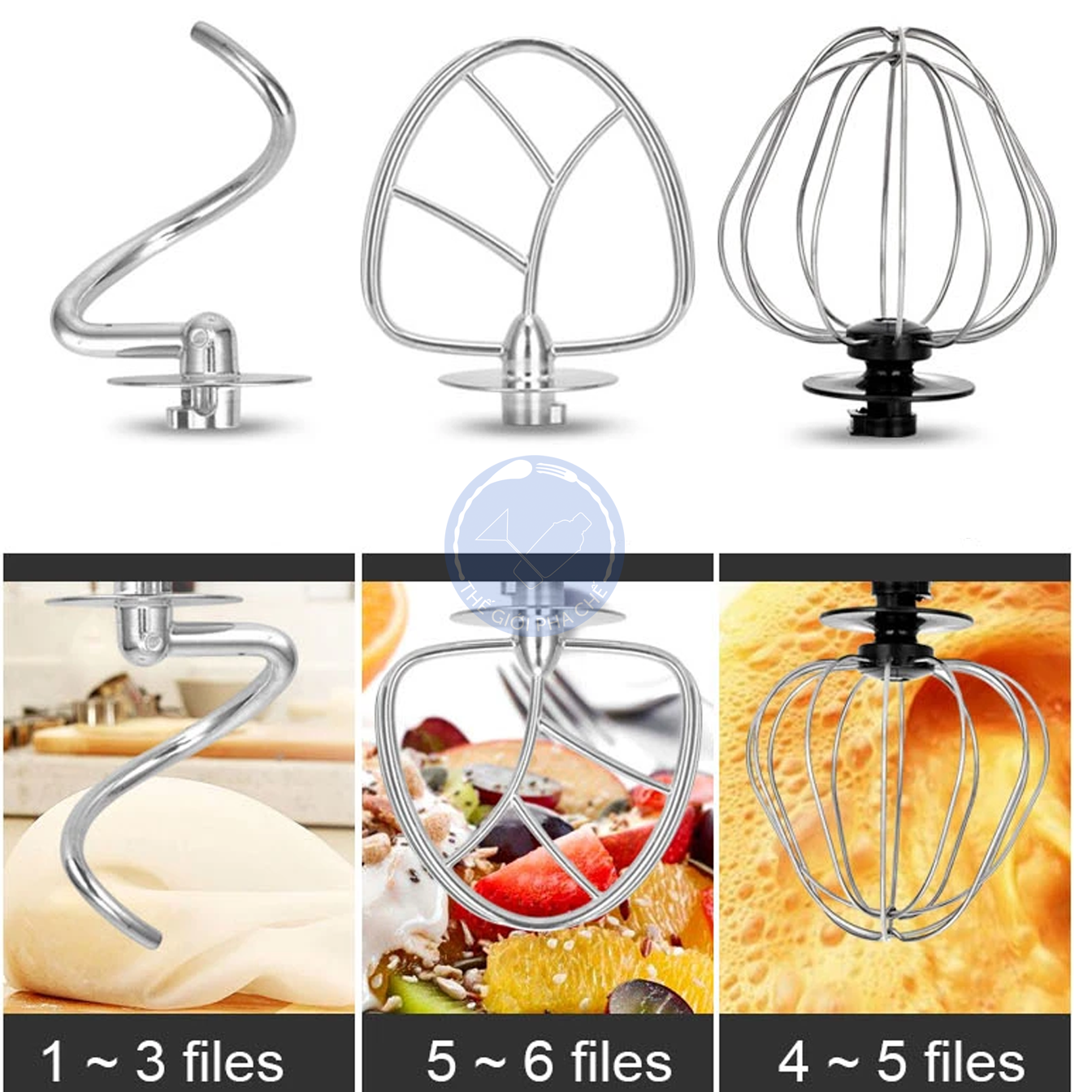 Máy đánh trứng Stelang  5L SC-236 1000W - 6